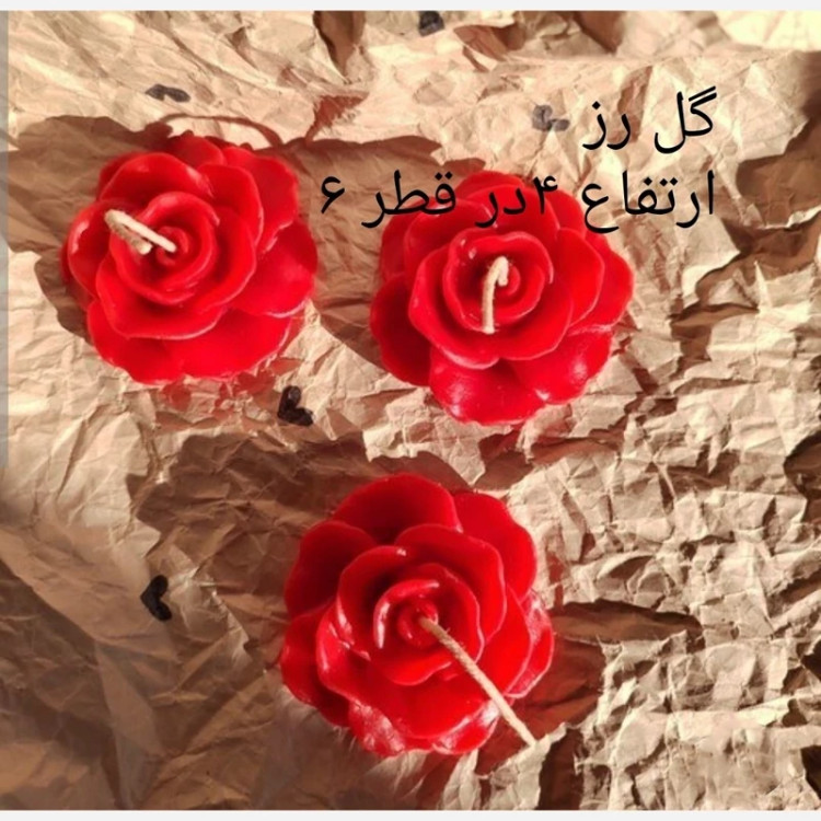 قالب گل رز سایز متوسط قطر 6